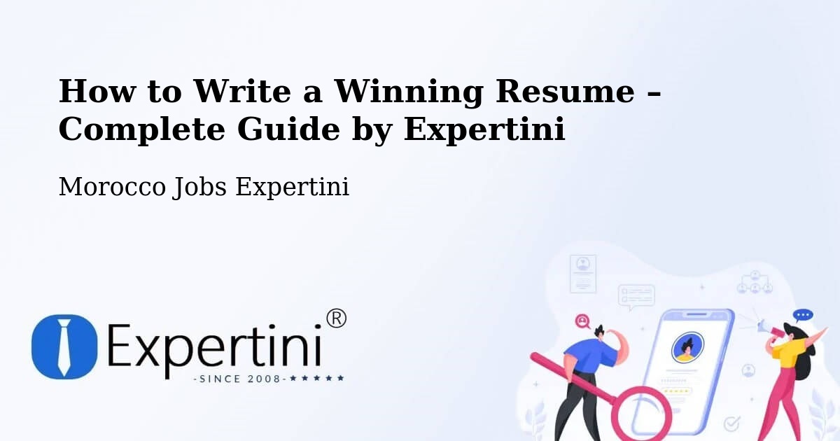 Resume Writing Guide for Job Seekers – Bhalil - Bhalil, Morocco Jobs Expertini